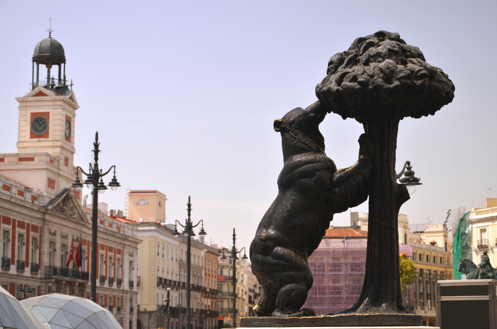 El Oso y el Madroño en l apUerta de Sol de Madrid